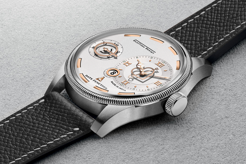 Doublerun DR15026 – Dual Time Designer Analog Watch with Date Function