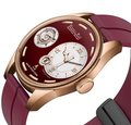 Doublerun DR16014 Men’s Analog Watch | Dual Time Dial, Working Chronograph & Date | Copper Case with Magnetic Buckle |