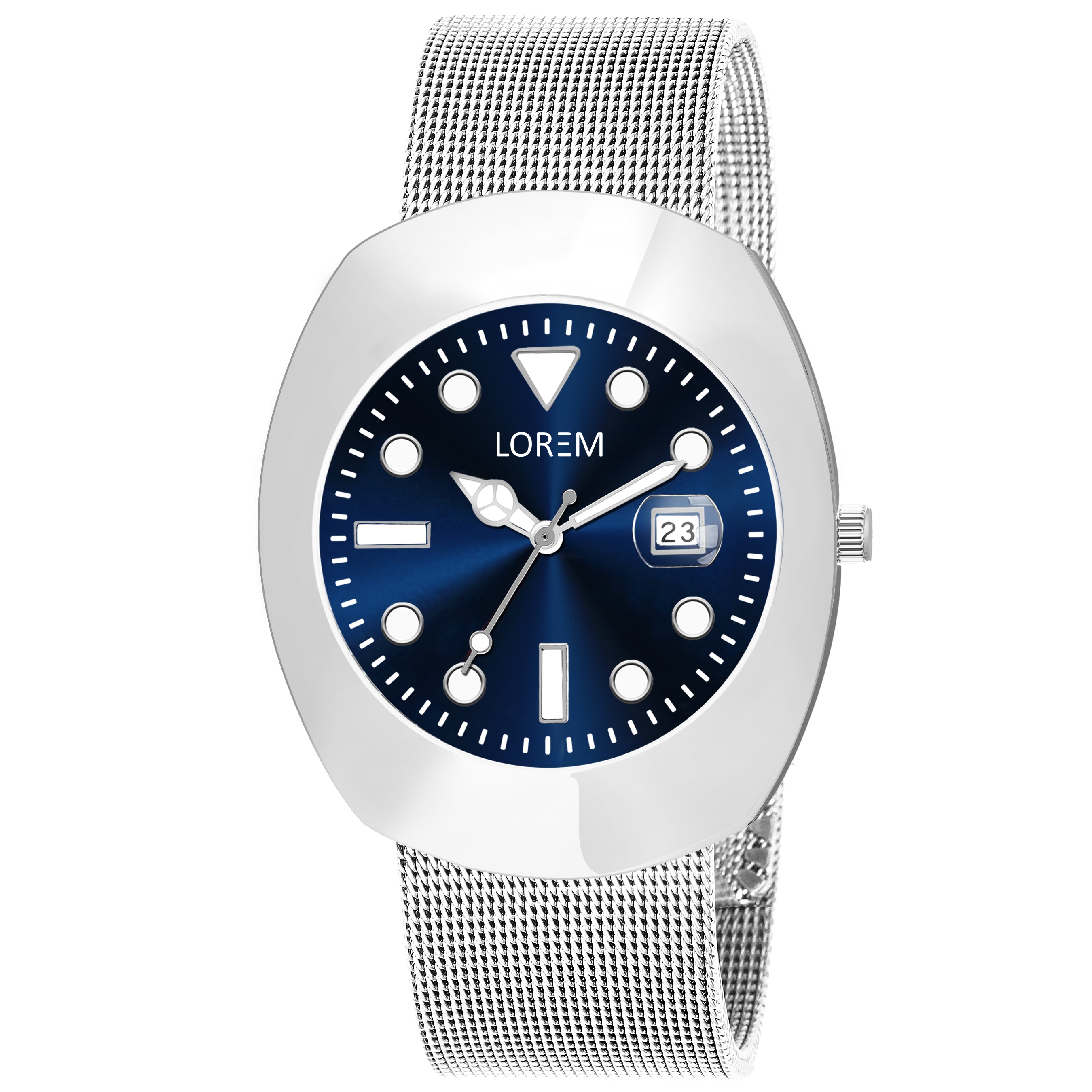 LOREM LR142 UNIPRM EDITION TIMEPIECE {DEEP METTALIC BLUE}