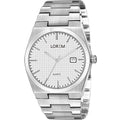 LOREM LR162 Men’s Bracelet Style Watch with Brass Dial & Date Function