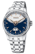 DOUBLERUN DR22003 Stainless Steel Men’s Wrist Watch with Date Function