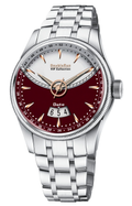 DOUBLERUN DR22004 Stainless Steel Men’s Wrist Watch with Date Function