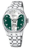 DOUBLERUN DR23001 Stainless Steel Men’s Wrist Watch with Date Function