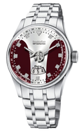 DOUBLERUN DR23004 Stainless Steel Men’s Wrist Watch with Date Function