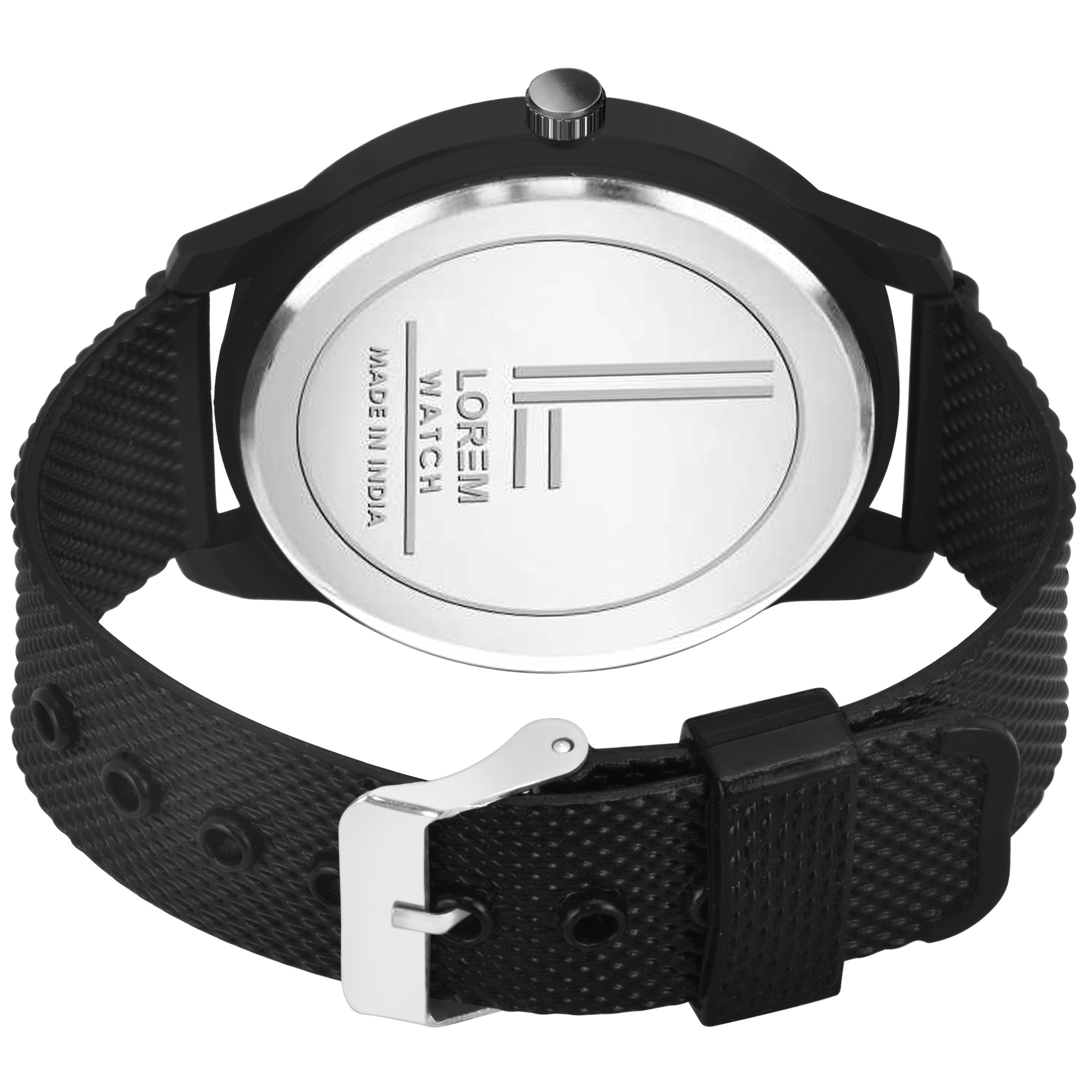 LOREM LR73 Classic Black Men’s Watch