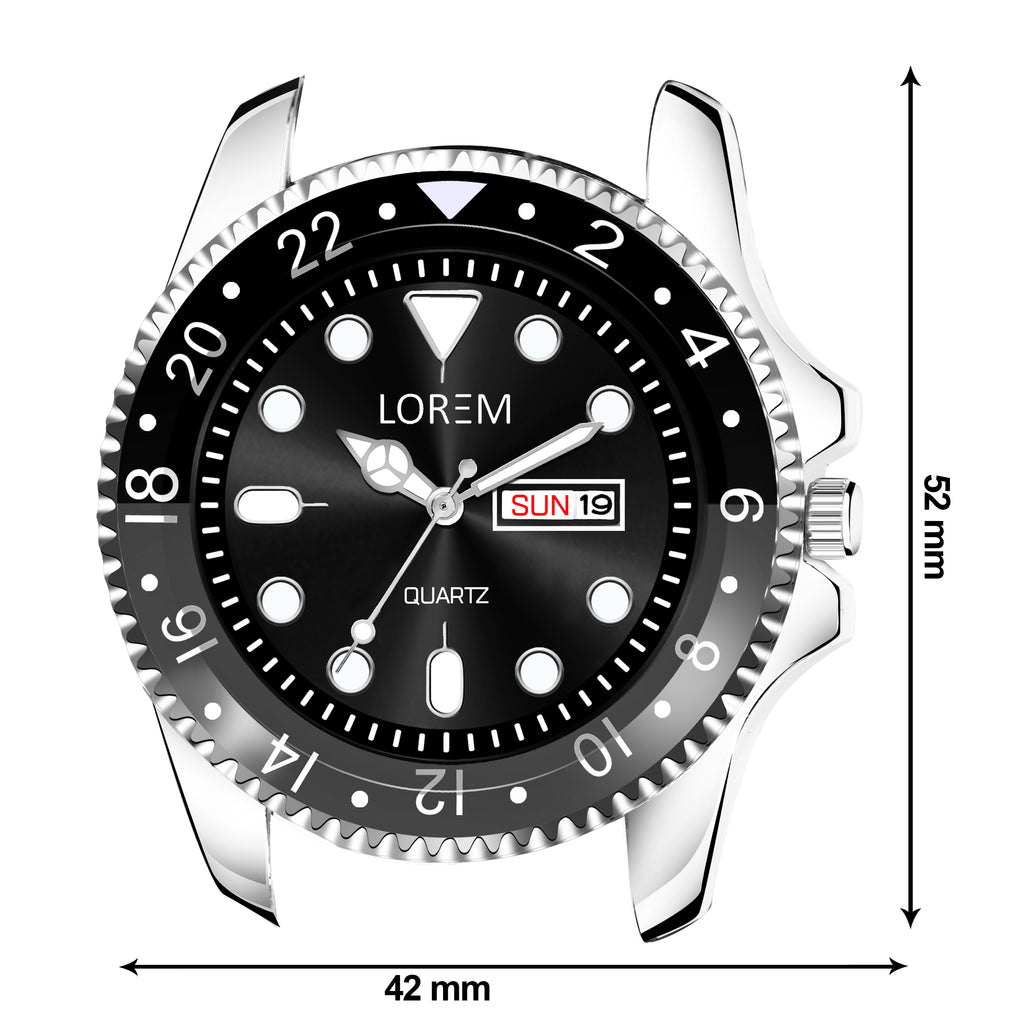 LOREM LR129 CELEB EDITION WRIST TIMEPIECE FOR MEN's