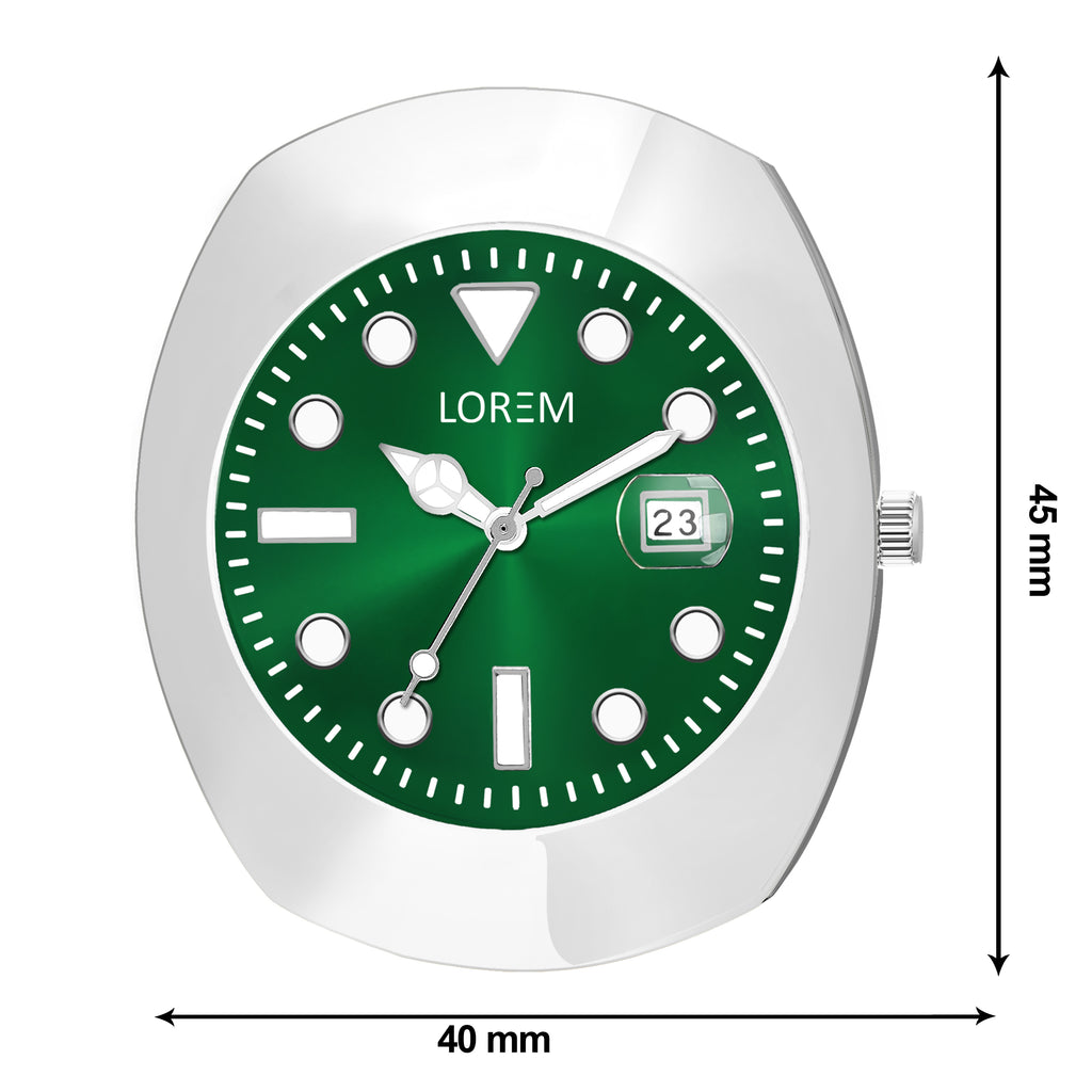 LOREM LR143 UNIPRM TIMEPIECE {JEWEL TONED GREEN}