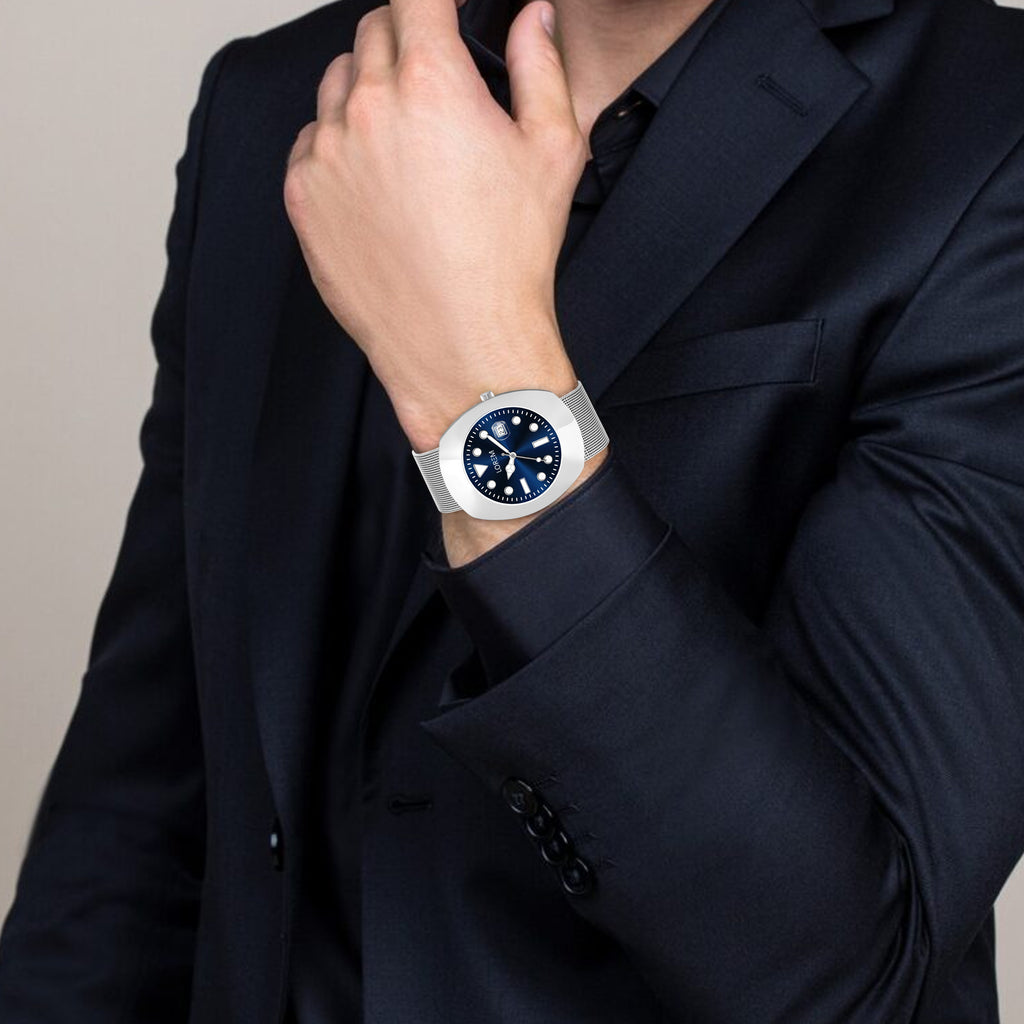 LOREM LR142 UNIPRM EDITION TIMEPIECE {DEEP METTALIC BLUE}