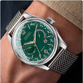 Doublerun DR8001 Men’s Wrist Watch with 3D Glass, Stainless Steel Strap & Multi-Functional Dial