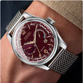 Doublerun DR8002 Men’s Wrist Watch with 3D Glass, Stainless Steel Strap & Multi-Functional Dial