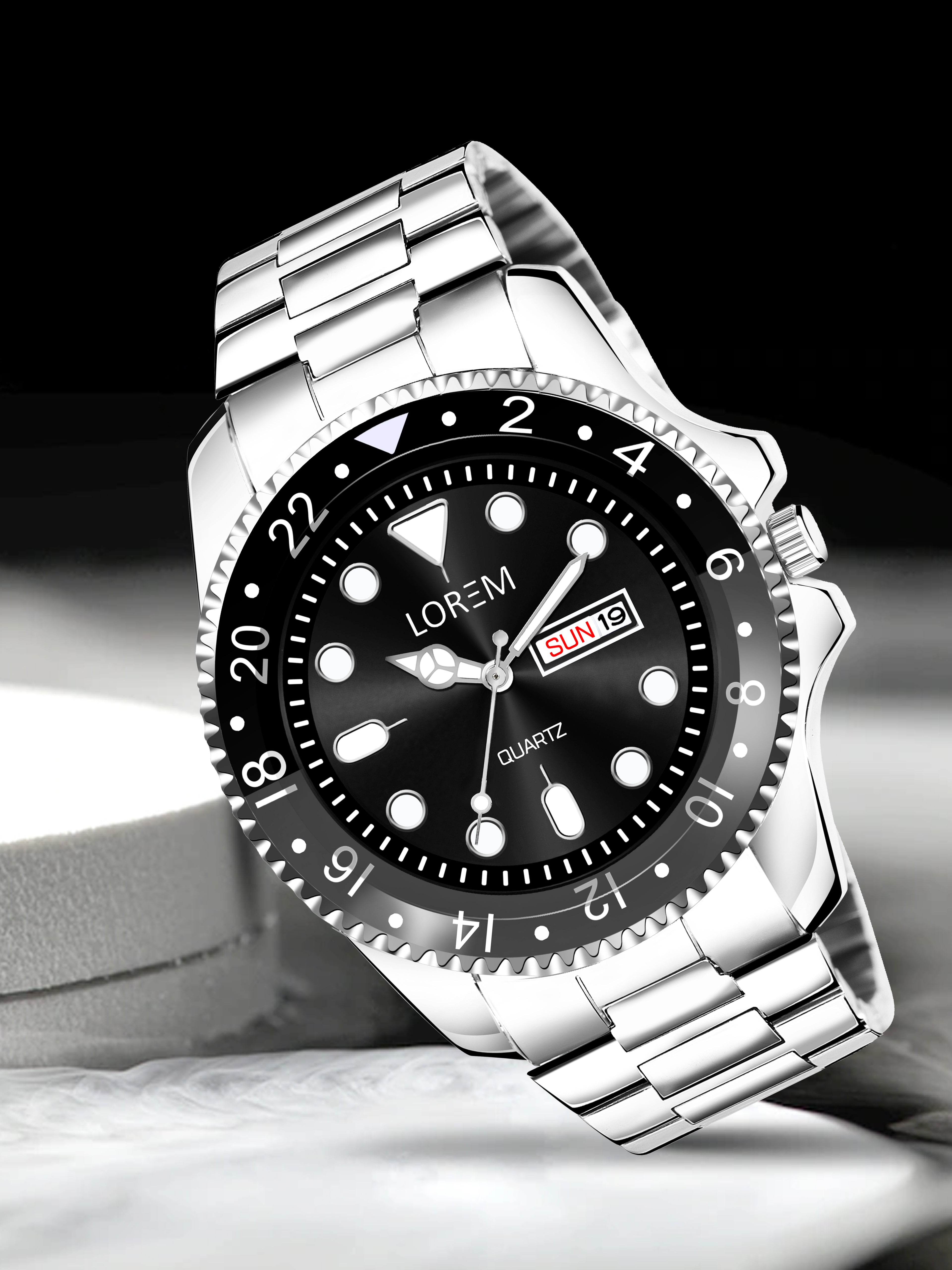 LOREM LR129 CELEB EDITION WRIST TIMEPIECE FOR MEN's