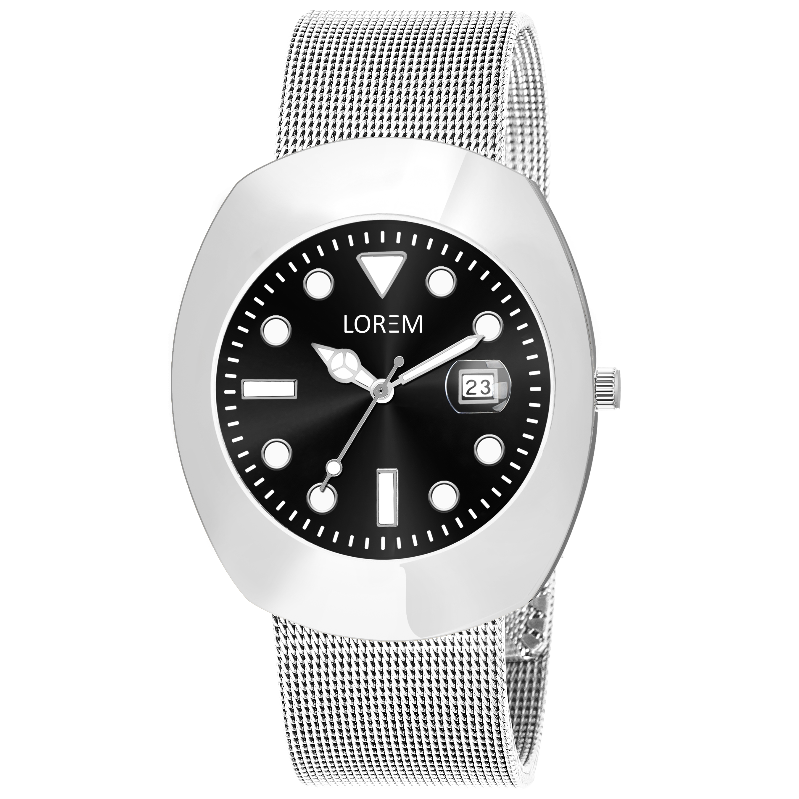 LOREM LR141 UNIPRM EDITION TIMEPIECE {ELEGACY BLACK}