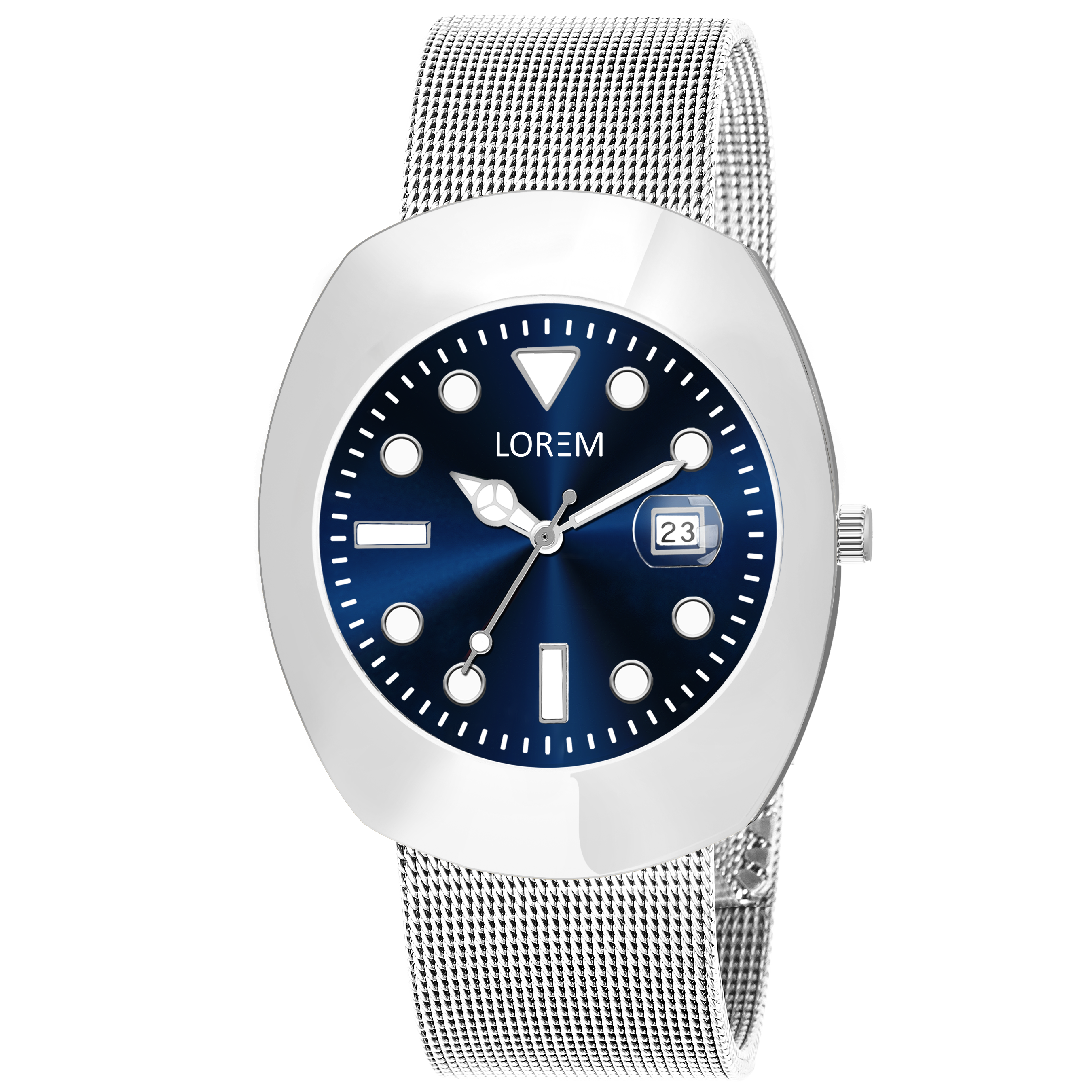 LOREM LR142 UNIPRM EDITION TIMEPIECE {DEEP METTALIC BLUE}