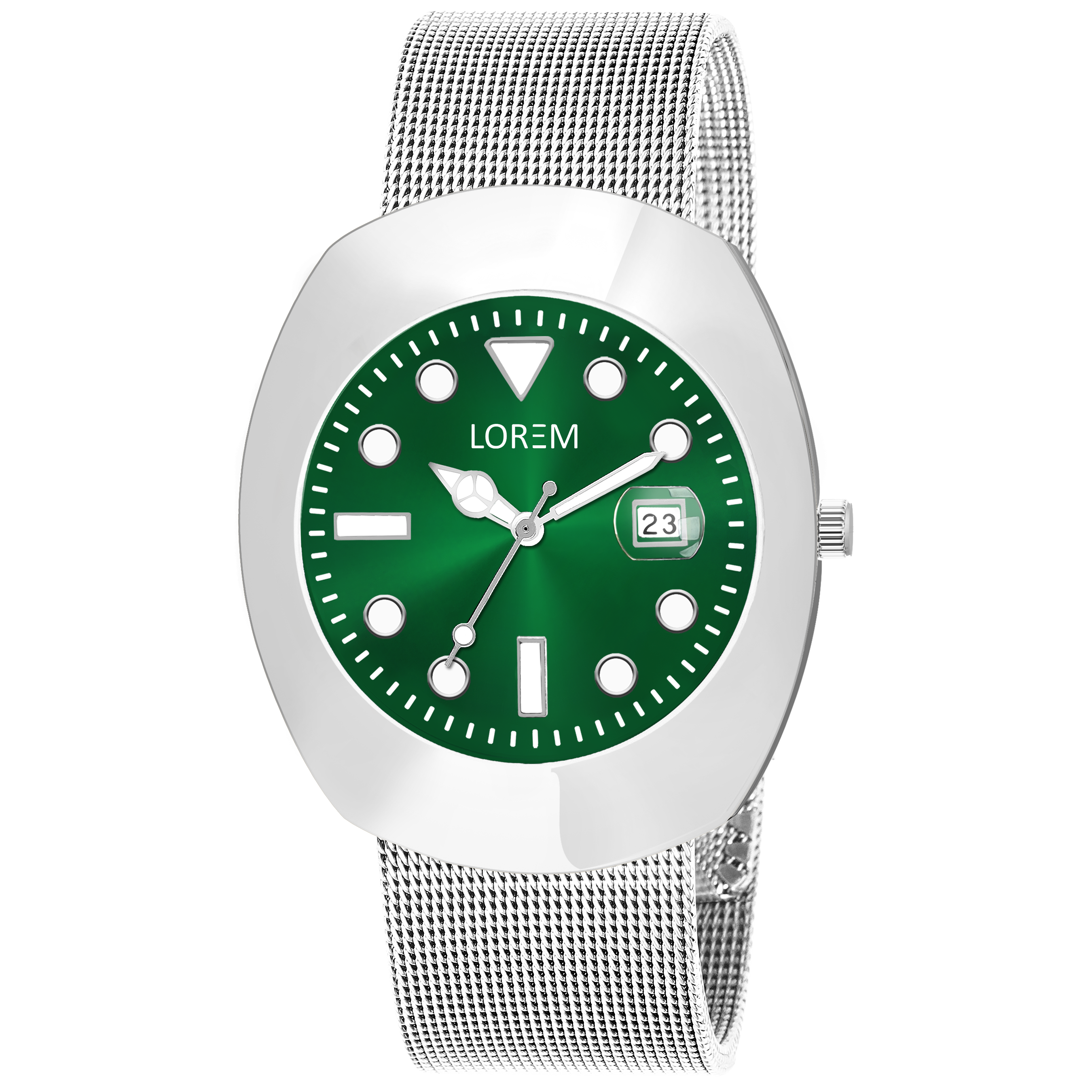 LOREM LR143 UNIPRM TIMEPIECE {JEWEL TONED GREEN}